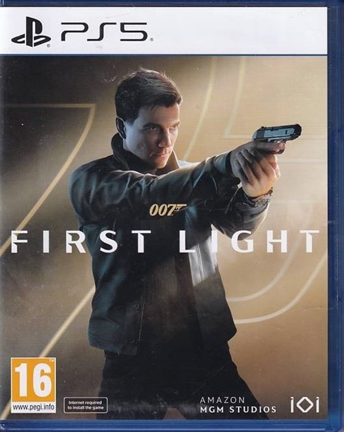 007 First Light - PS5 (A Grade) (Genbrug)